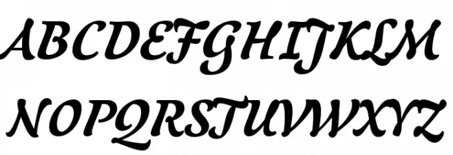 Clara-Regular Font UPPERCASE