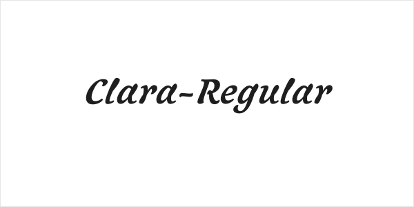Clara-Regular Logo