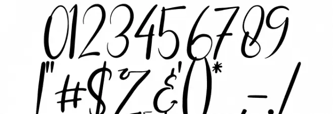 Clara Sherly Font OTHER CHARS