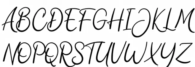 Clara Signature Schriftart Groß