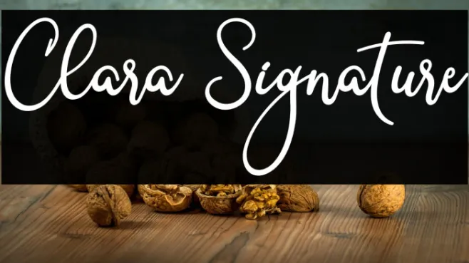 Clara Signature Example 2