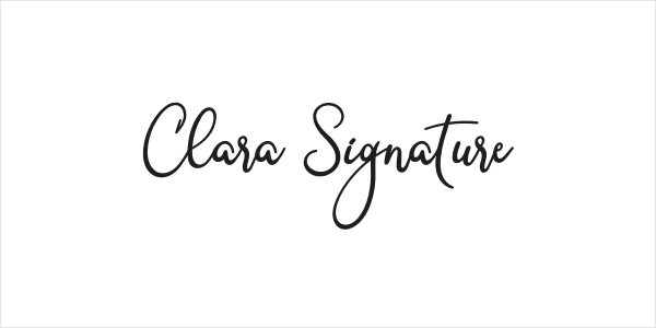 Clara Signature Logo