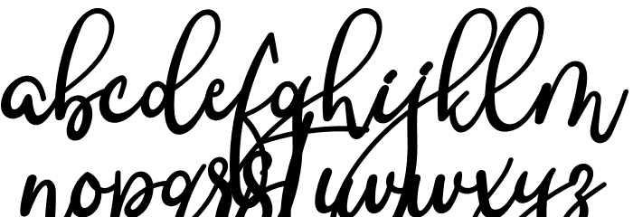 Clara Signature Font LOWERCASE