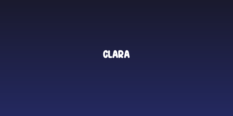 Clara Social Header