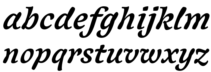 Clara Font LOWERCASE