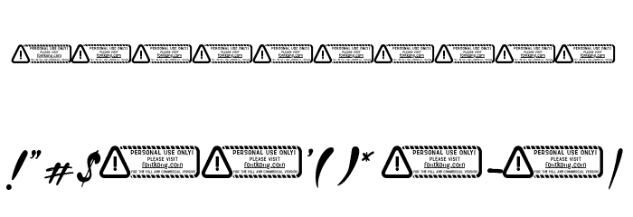 Claralove Font OTHER CHARS