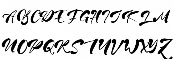 Claralove Schriftart Groß
