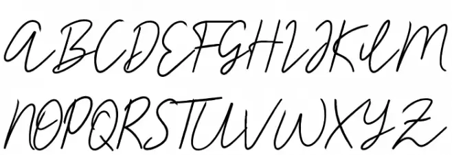 Claressa Demo Schriftart Groß