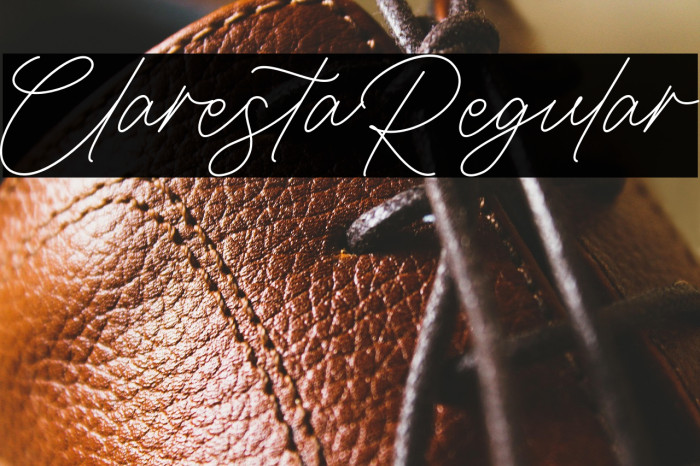 ClarestaRegular Example 2