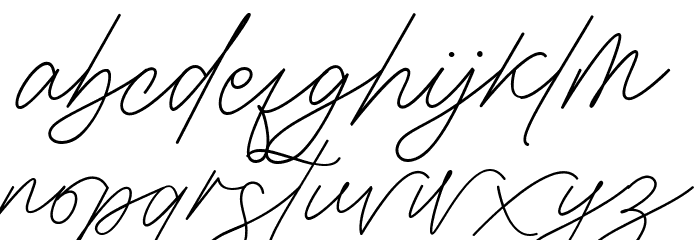 Claresta Font LOWERCASE
