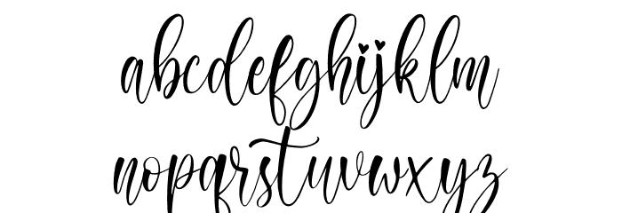 Clareta Font LOWERCASE