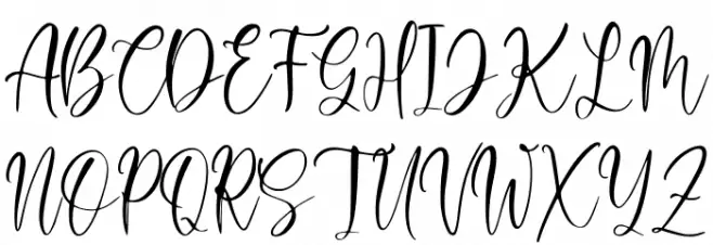 Clareta Schriftart Groß