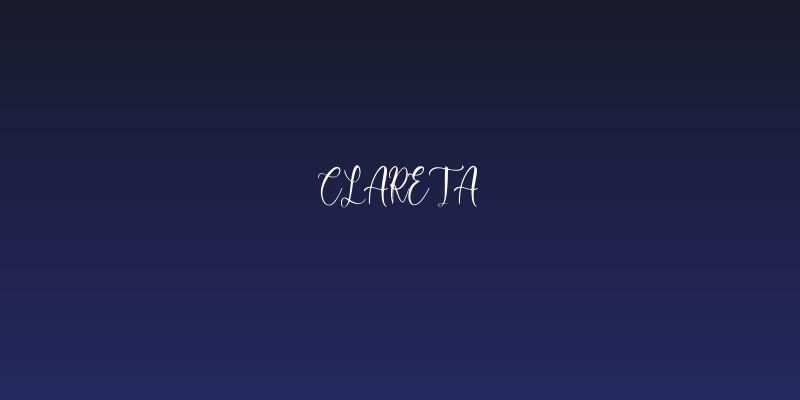 Clareta Social Header