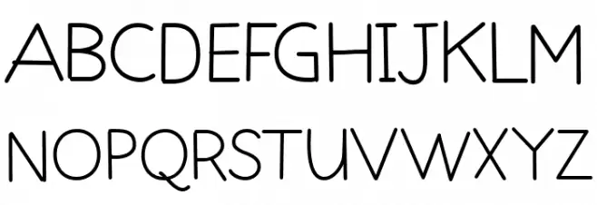 Claria 字体 大写