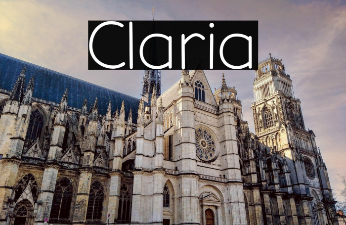 Claria Example 1