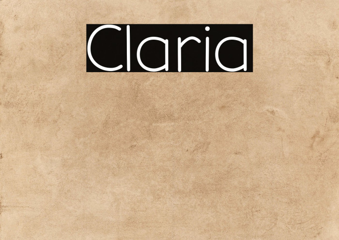 Claria Example 2