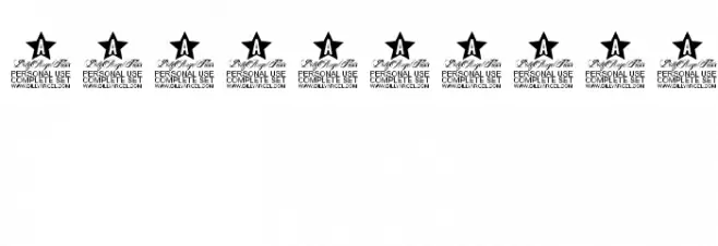 Clarice Personal Use Font OTHER CHARS