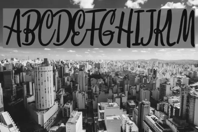 Clarice Personal Use Font examples