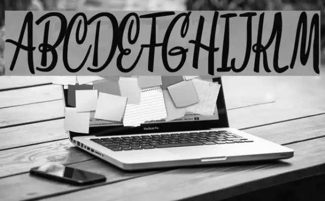 Clarice Personal Use Font examples