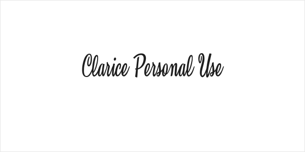 Clarice Personal Use Logo