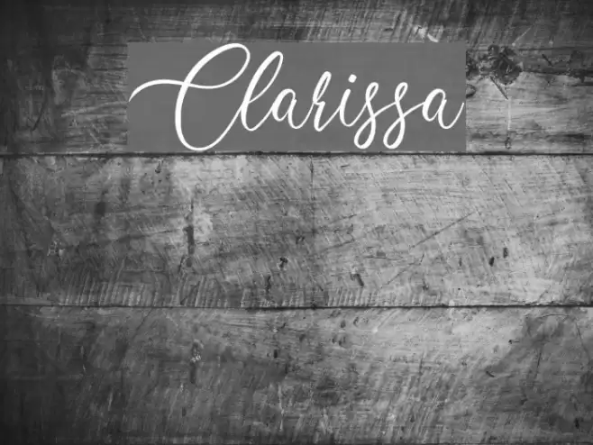 Clarissa Font examples