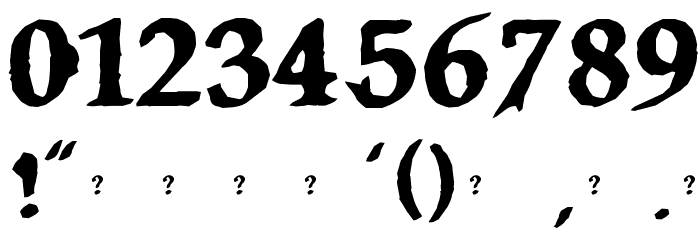 Clarisse~ Font OTHER CHARS