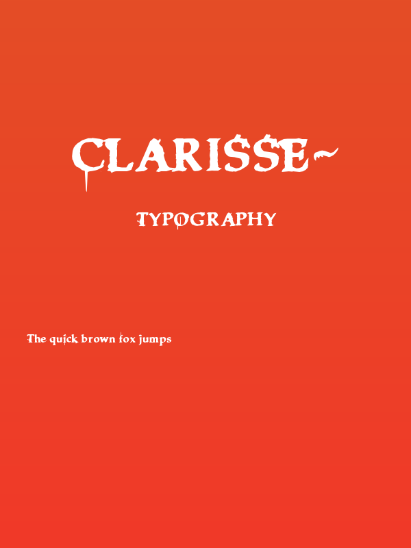 Clarisse~ Poster