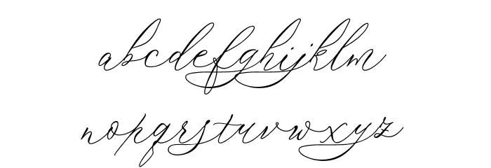 Claristy Font LOWERCASE