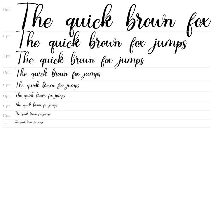 Clarities Italic Waterfall