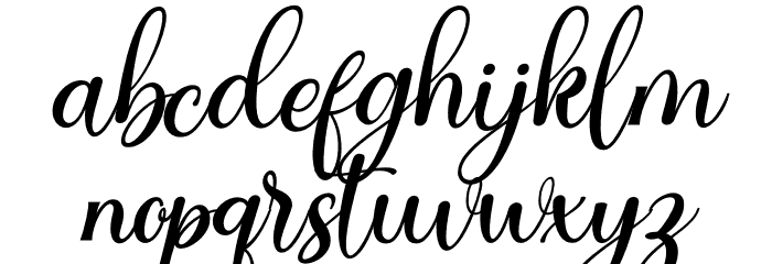 Clarities Italic Font LOWERCASE