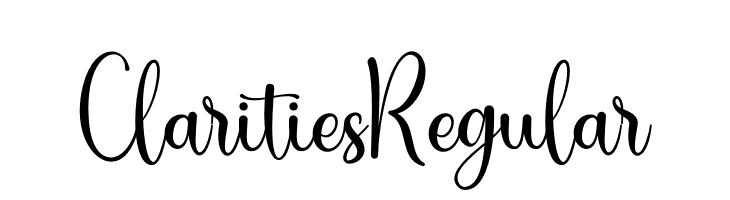 Clarities Regular  Fuentes Gratis Descargar