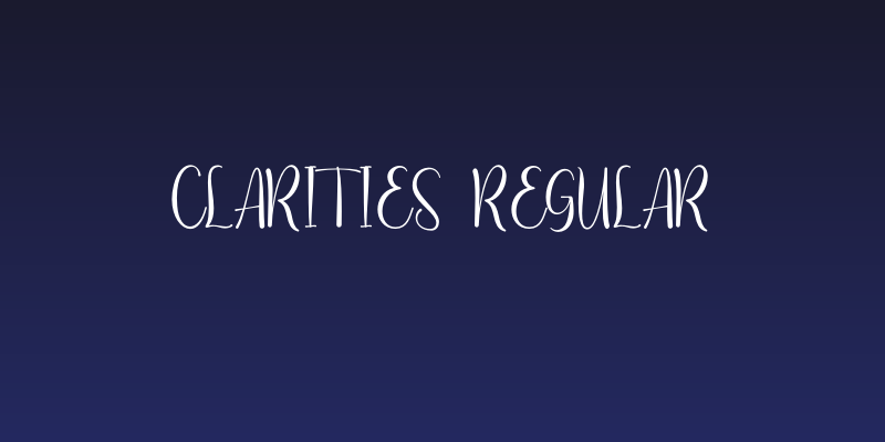Clarities Regular Social Header
