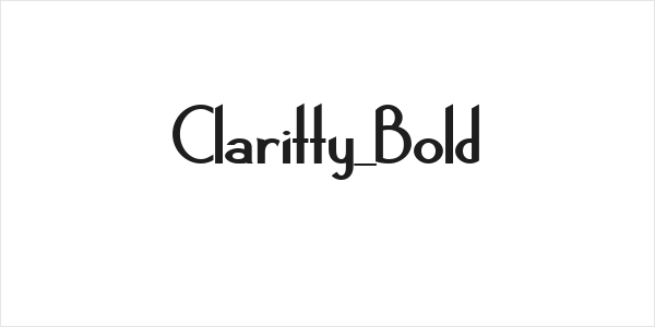 Claritty_Bold Logo