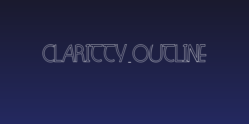 Claritty_Outline Social Header
