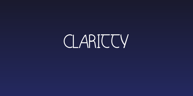 Claritty Social Header