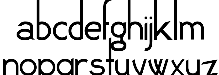 Claritty Font LOWERCASE