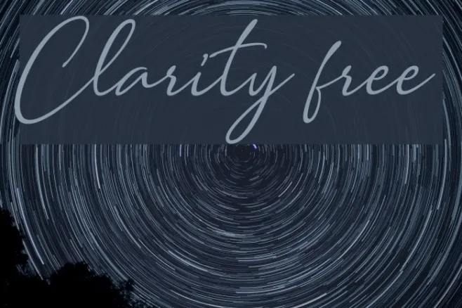 Clarity free Example 3