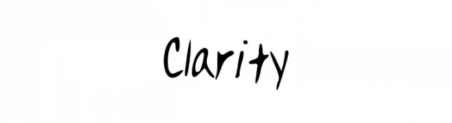 Clarity  Frei Schriftart Herunterladen