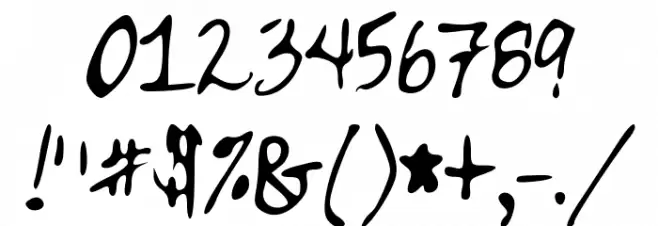 Clarity Font OTHER CHARS