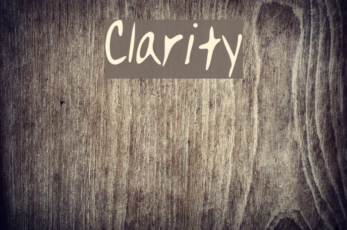Clarity Example 3