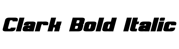Clark Bold Italic  नि: शुल्क फ़ॉन्ट्स डाउनलोड