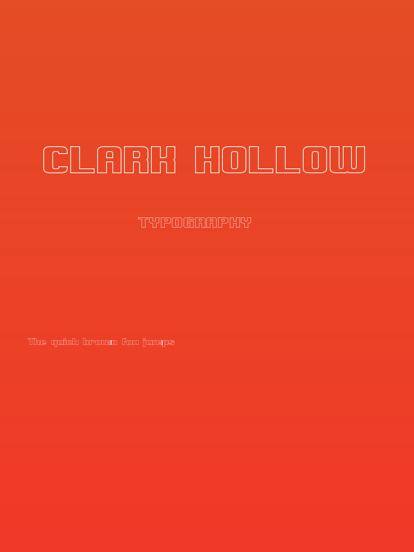 Clark Hollow Poster