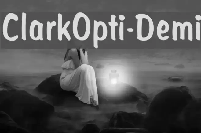 ClarkOpti-Demi Fonte examples