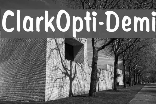 ClarkOpti-Demi Fonte examples