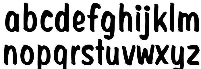 ClarkOpti-Demi Font LOWERCASE