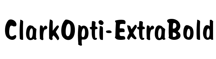 ClarkOpti-ExtraBold  Free Fonts Download
