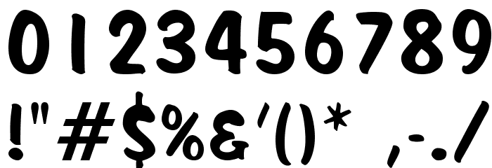 ClarkOpti-ExtraBold Font OTHER CHARS