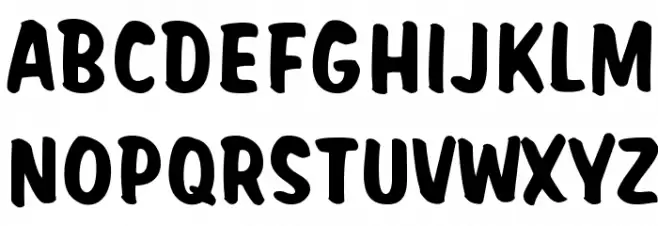 ClarkOpti-ExtraBold フォント 大文字