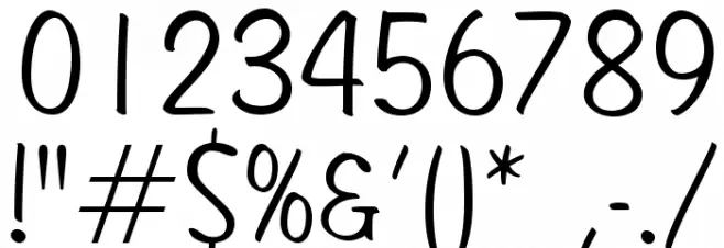 ClarkOpti-Light Font OTHER CHARS