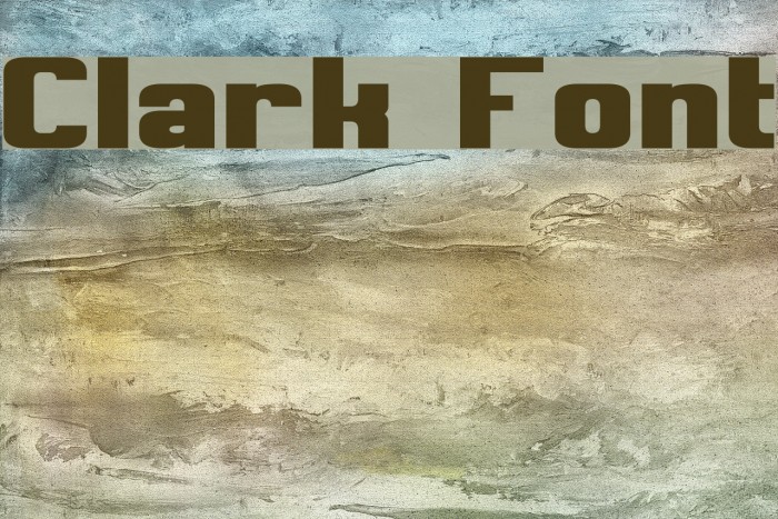 Clark Font examples